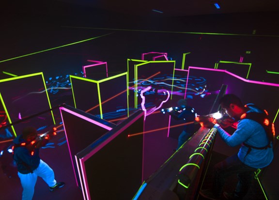Laser Game Evolution