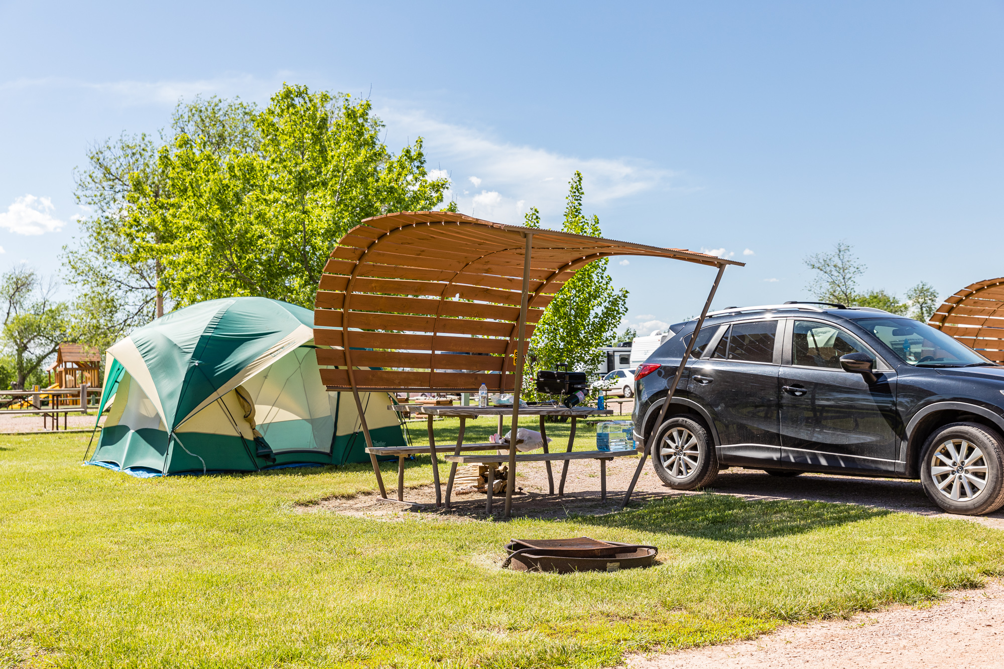 Tent site