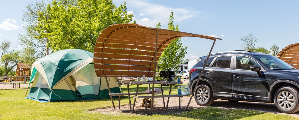 Tent site