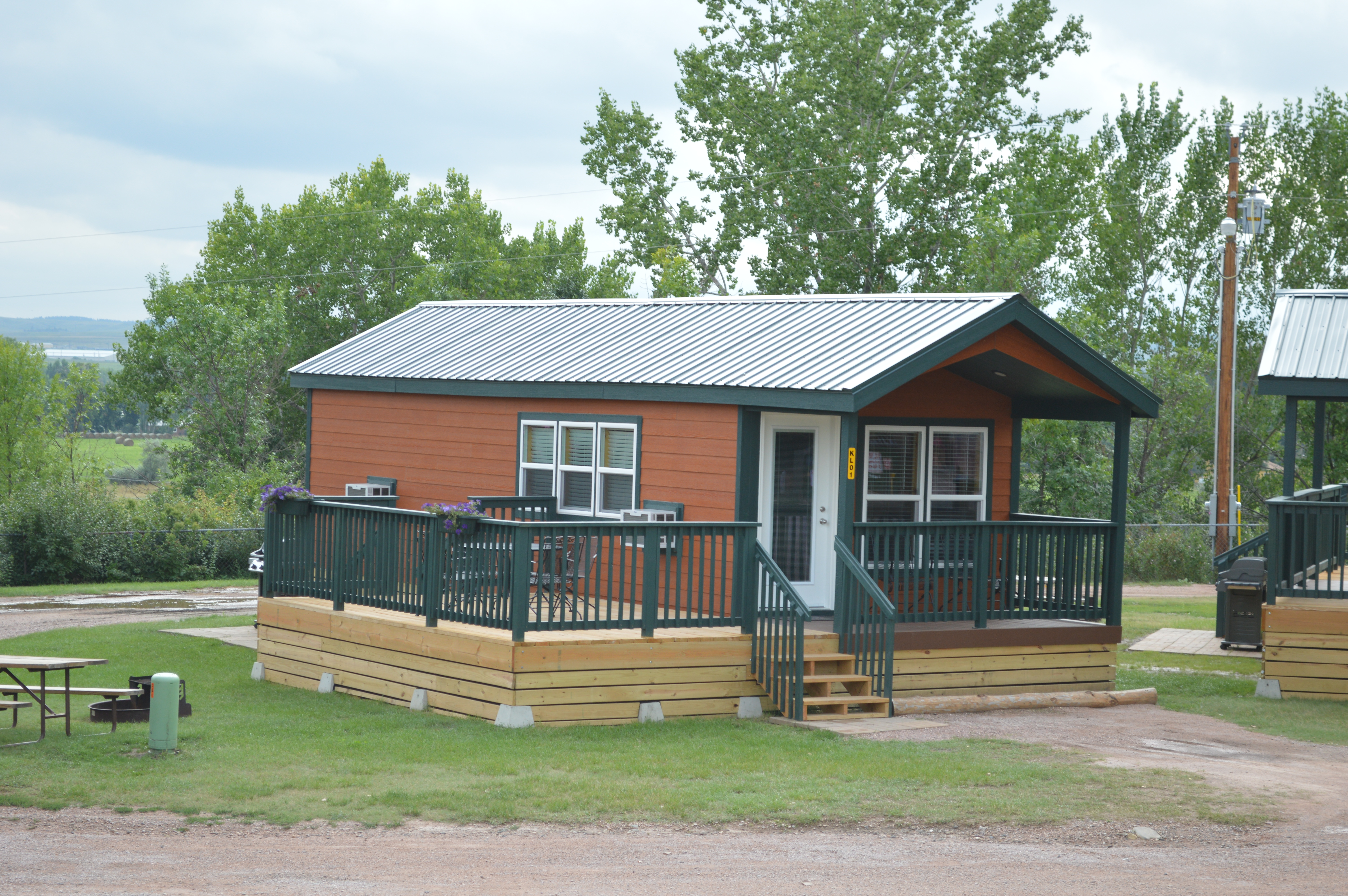 Deluxe cabin