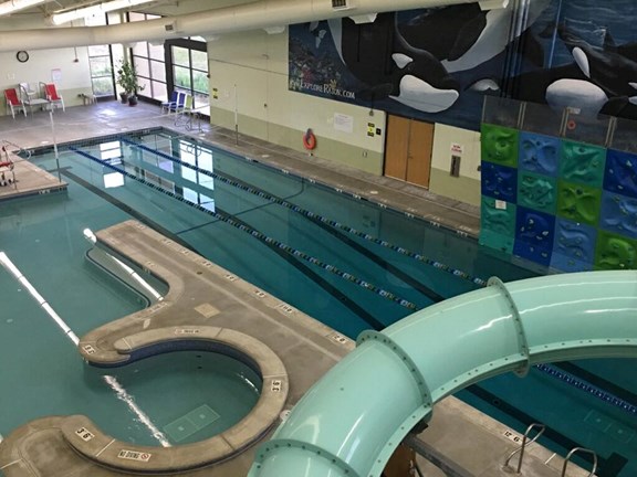 Swimming at the Raton Aquatic Center