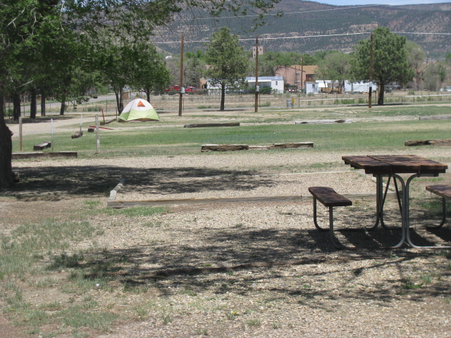 Tent Site with Pad