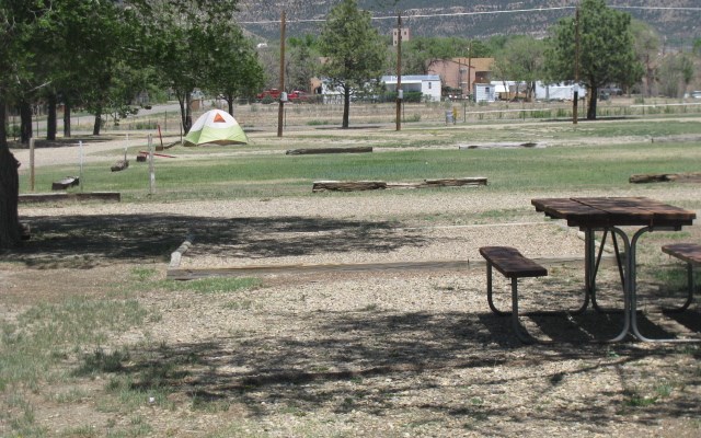 Tent Site with Pad