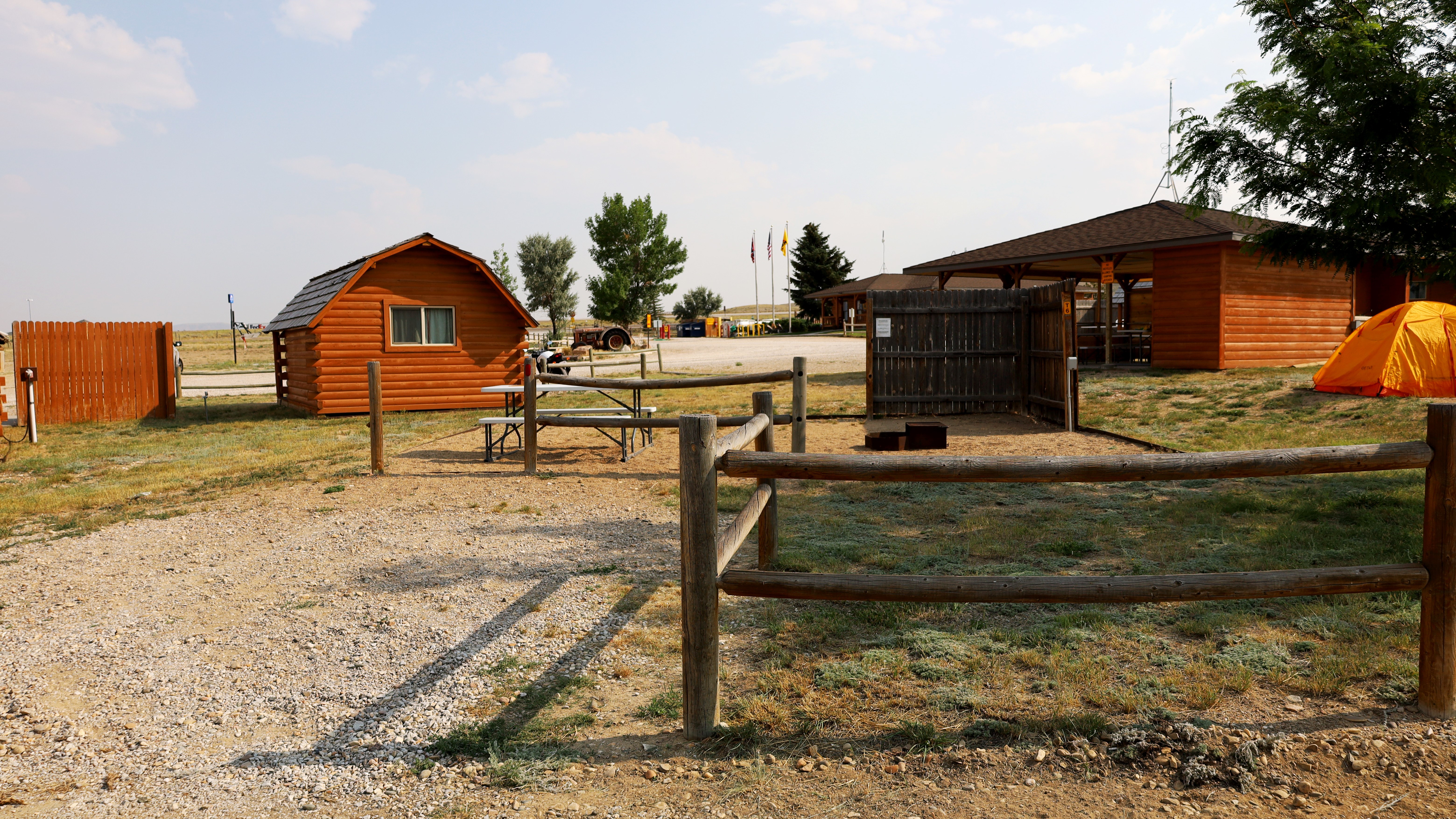 Open Tent Site