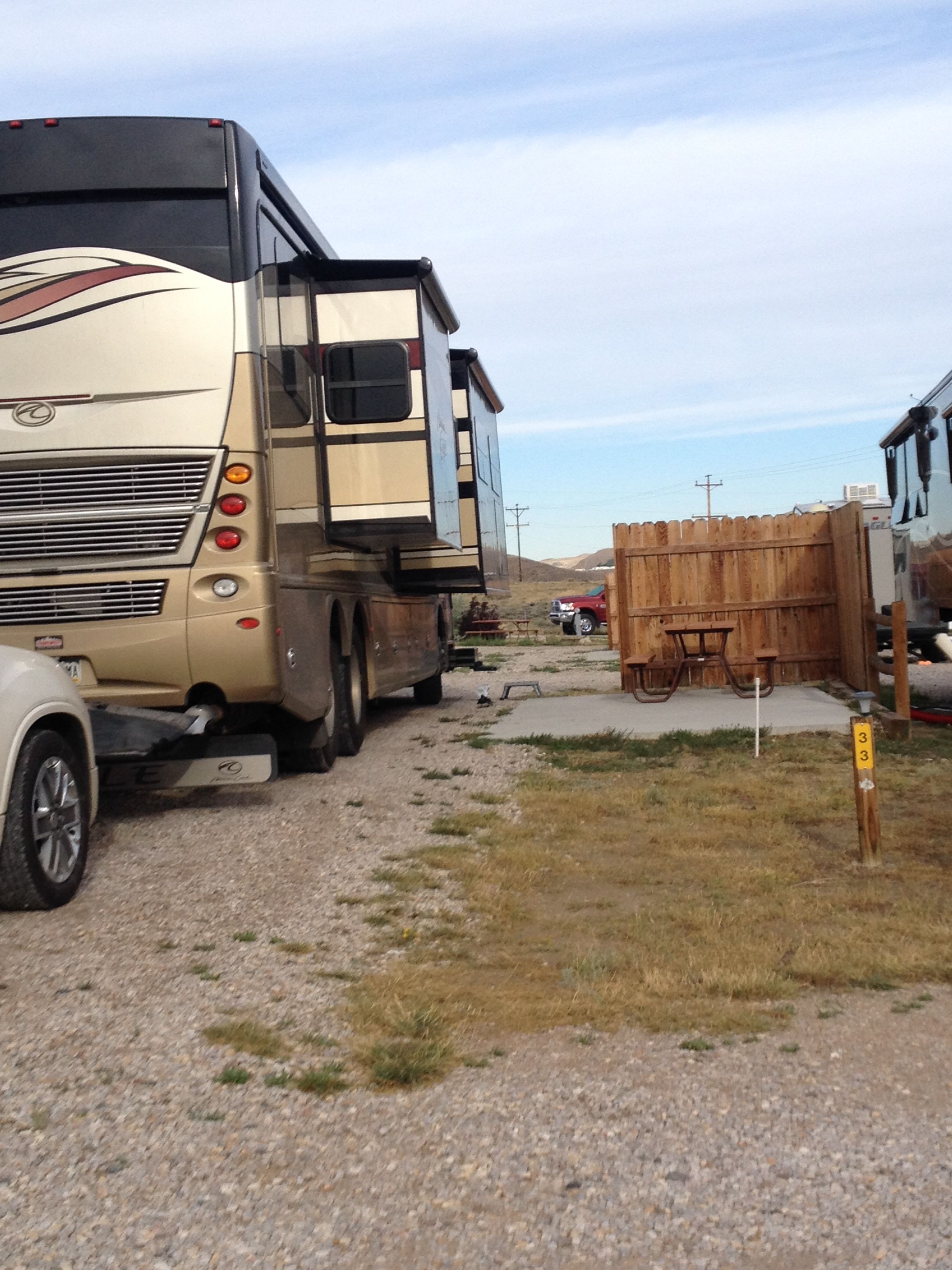 Deluxe Patio Site