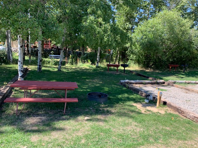 Deluxe tent site