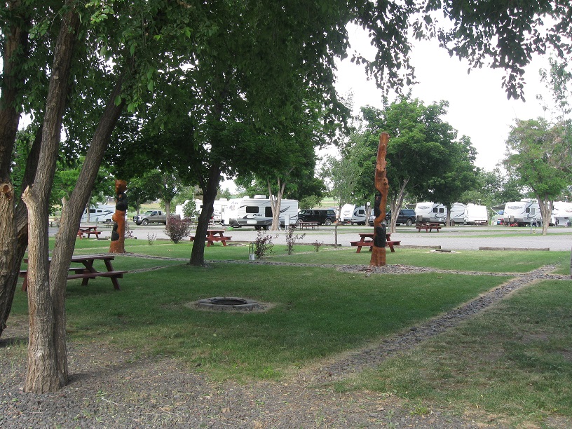 Tent site/RV sites west