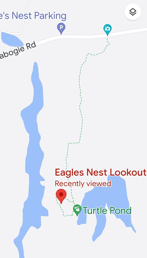 Hiking areas Eagle's Nest Lookout