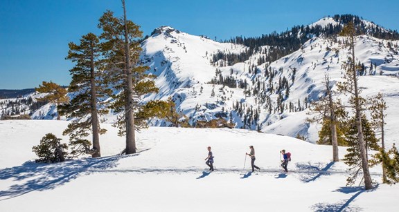 Snow Shoeing Near Boomtown KOA