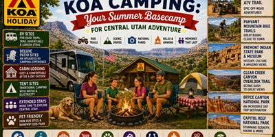 Your Summer Basecamp for Central Utah Adventure