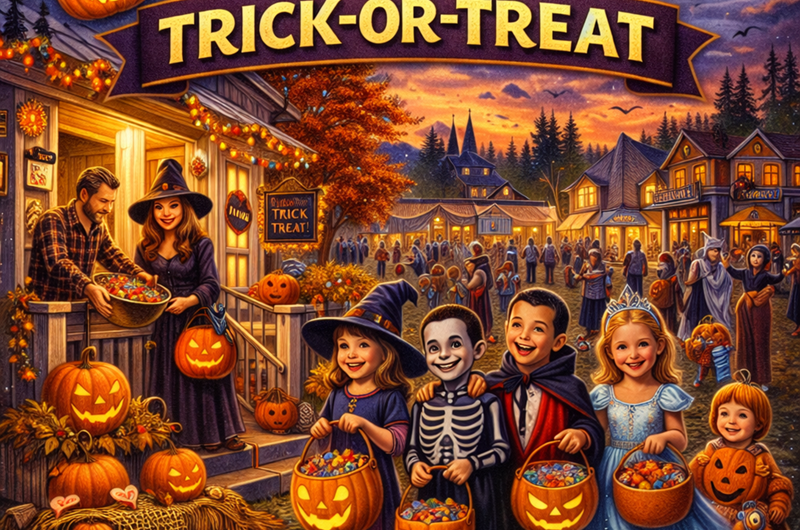 Richfield Downtown Trick or Treat Photo
