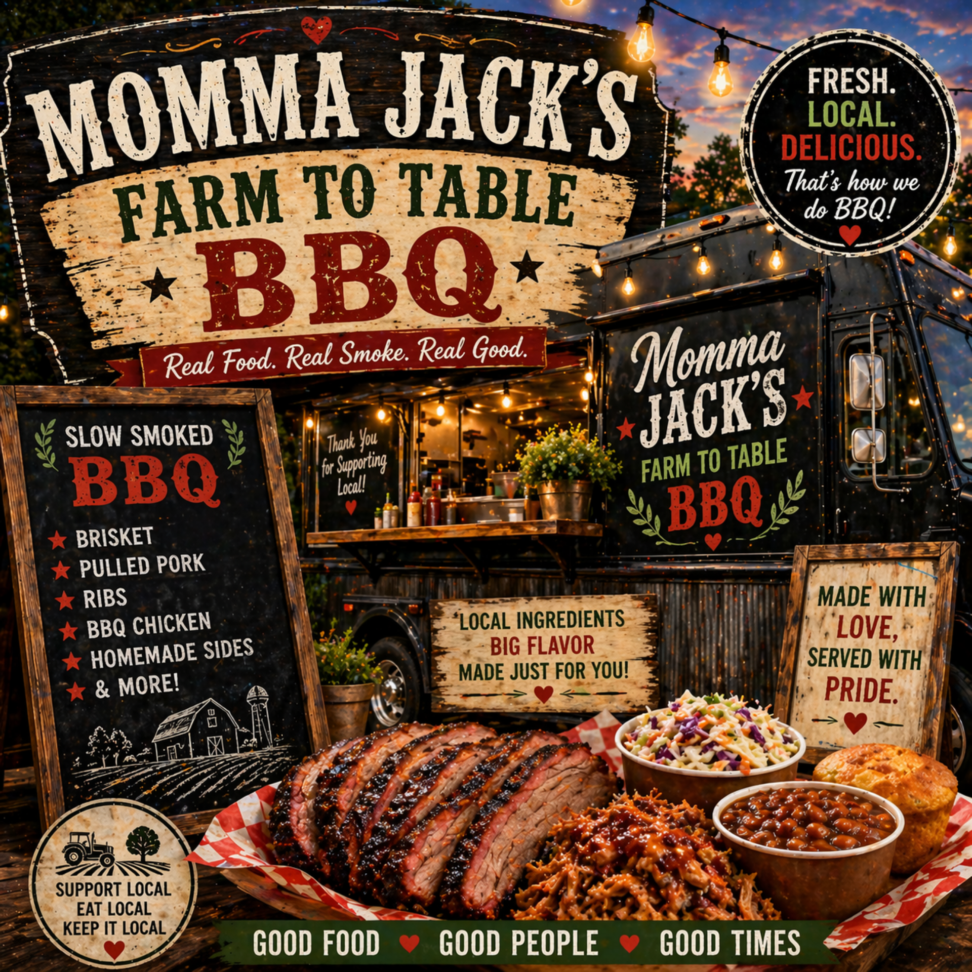 Momma Jack's Farm to Table BBQ Night Photo