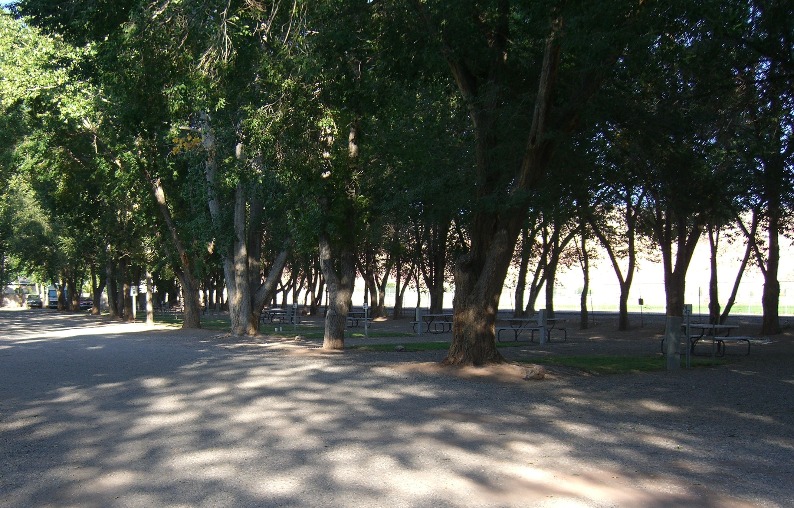 Richfield KOA Back In RV Site