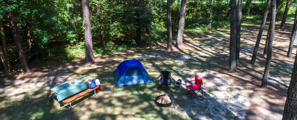 PRIMITIVE TENT SITE