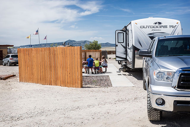 Patio RV site