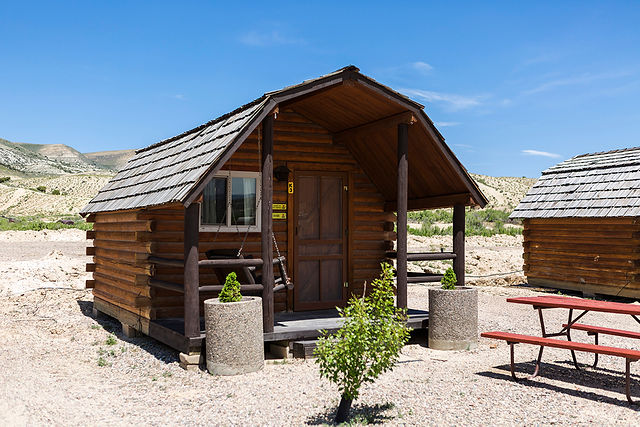 1 room camping cabins