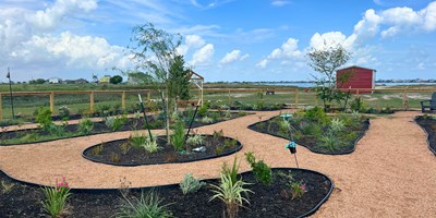 New Hummingbird Garden at Rockport KOA!