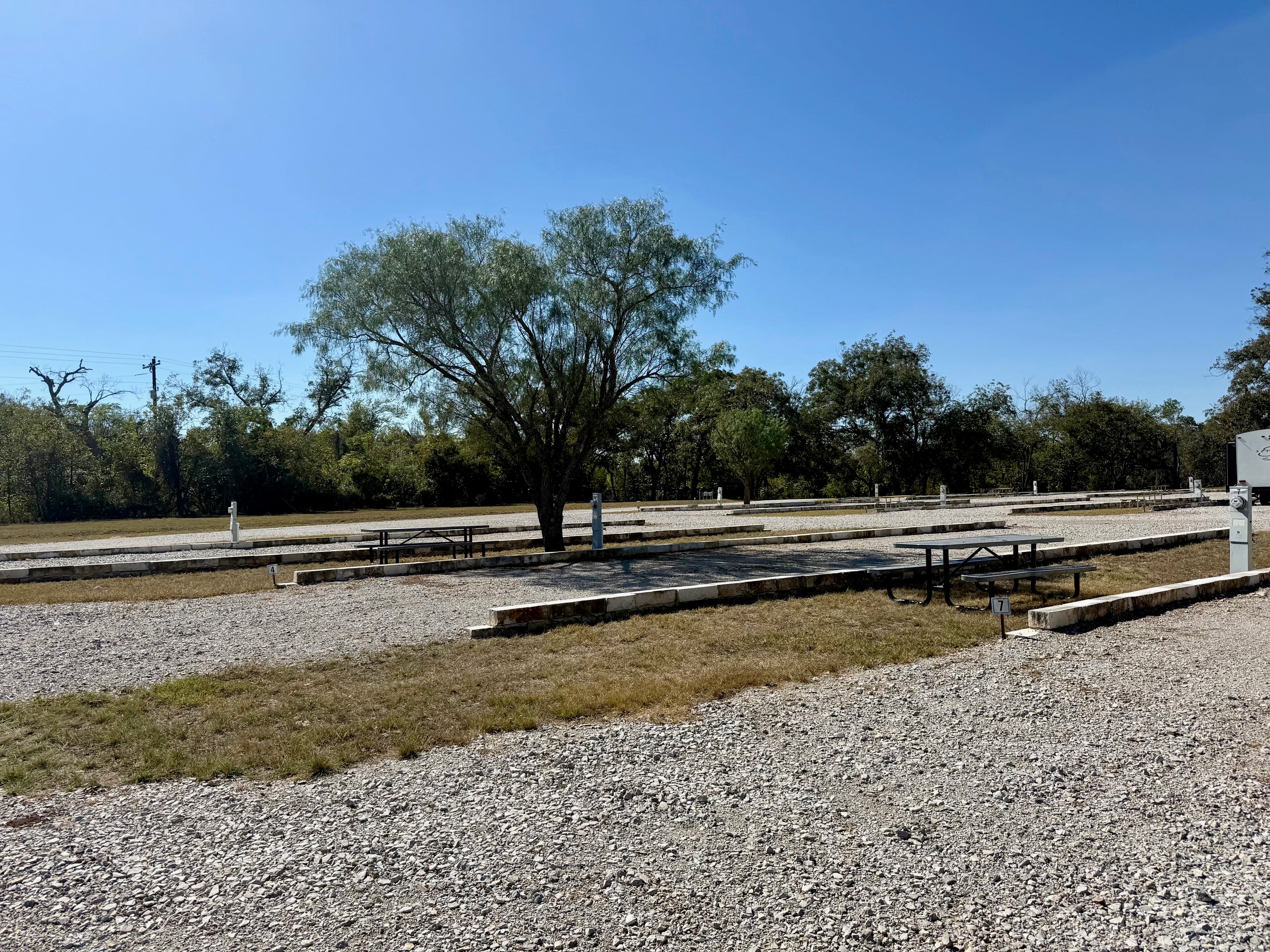 Pull-Thru Site with Picnic Table