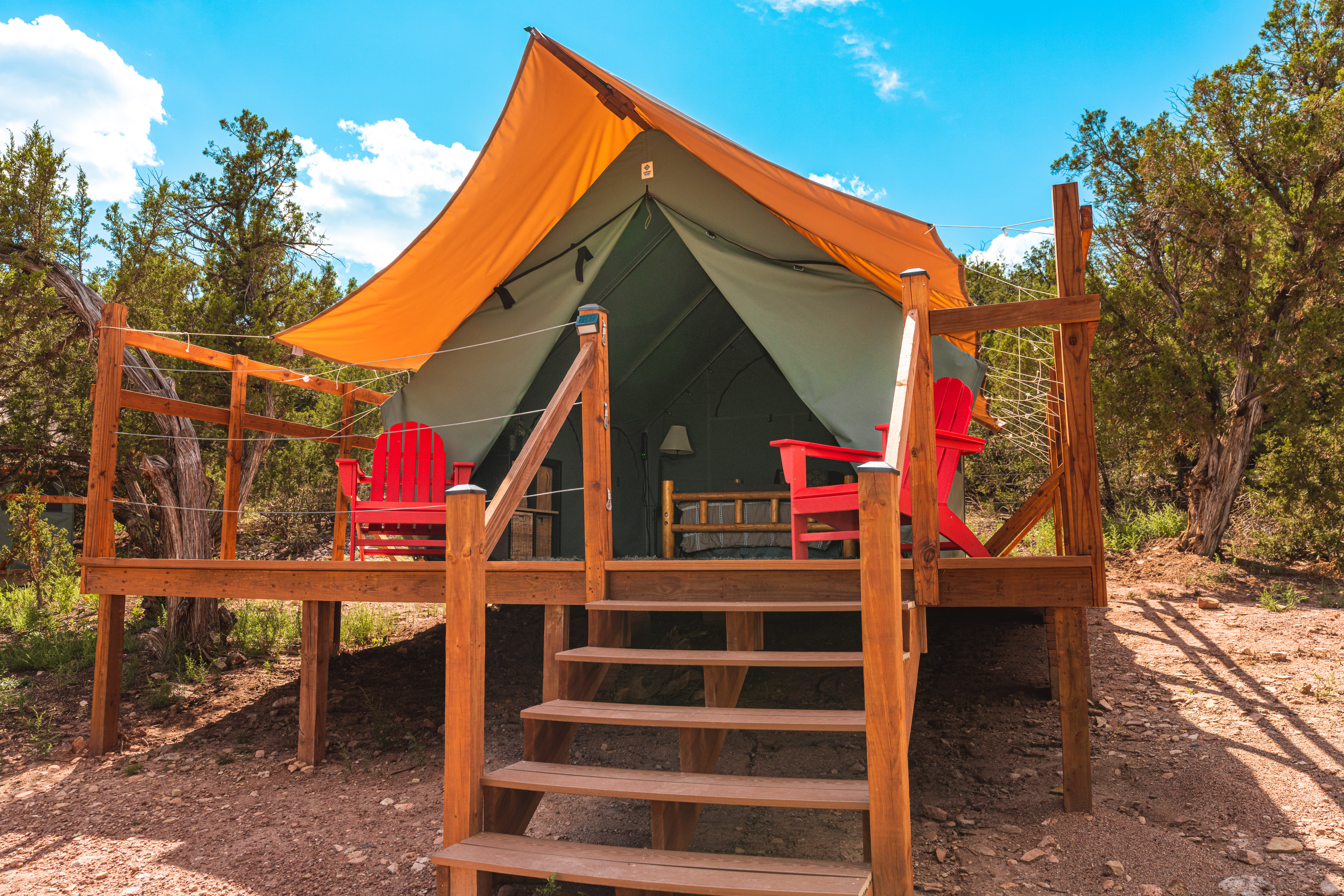 glamping site in Colorado