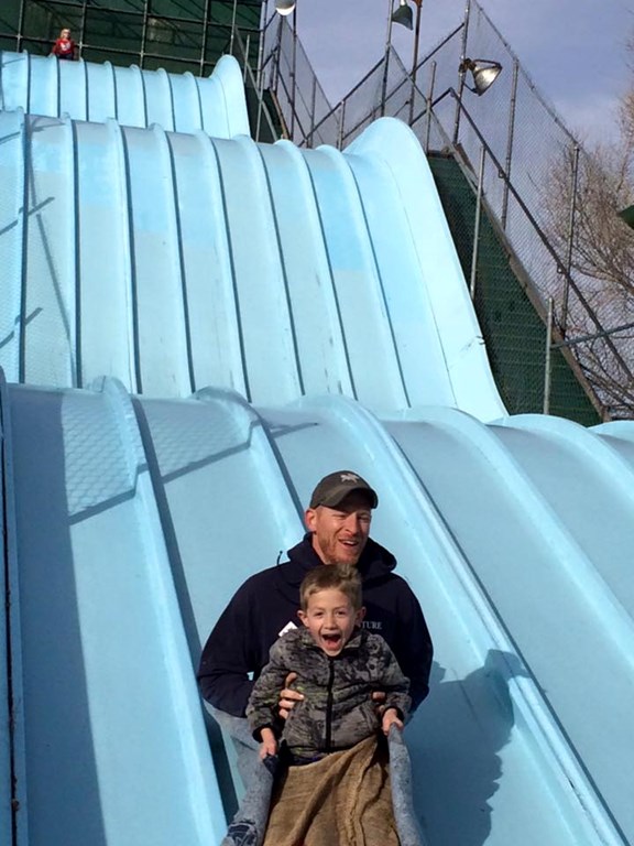 Giant, huge and impossibly large slide