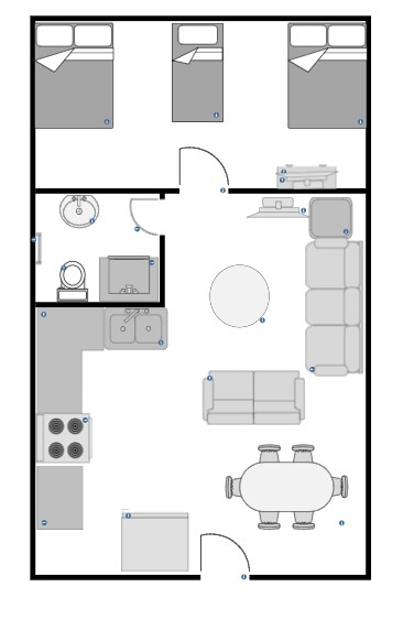 Deluxe Loft Floor Plan