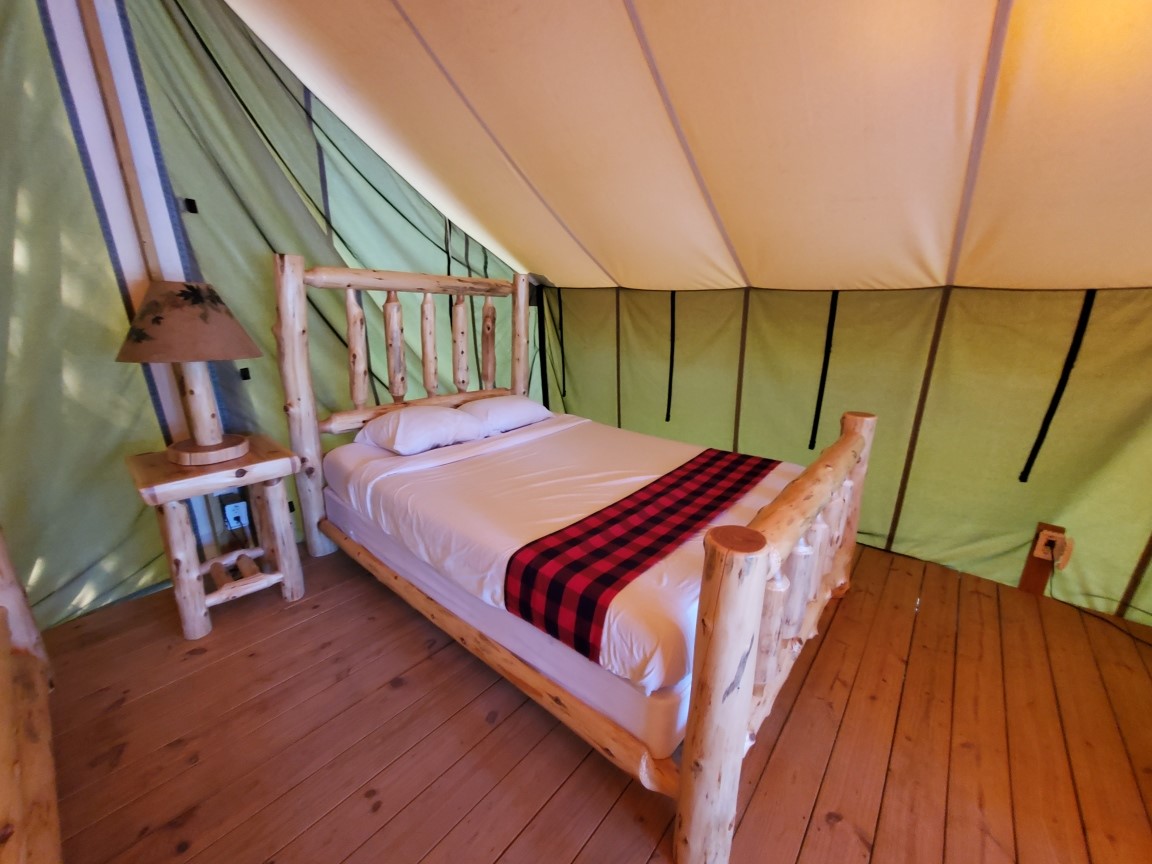 Safari queen bed
