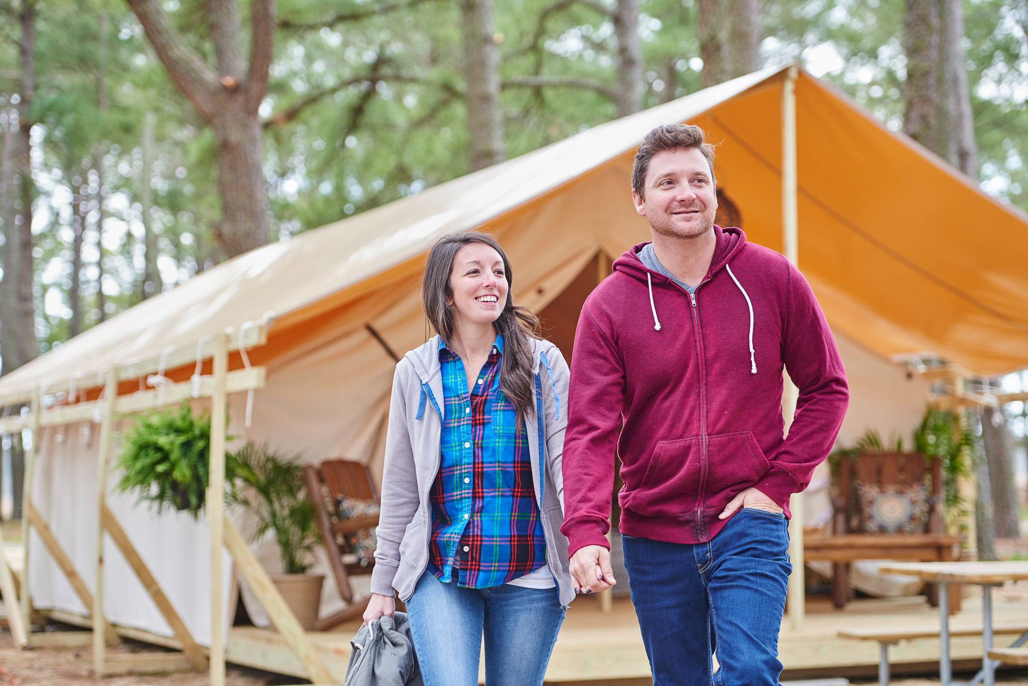 Salmon Falls Safari Tent Exterior