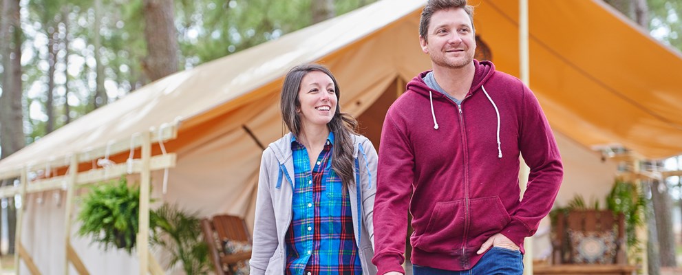 Salmon Falls Safari Tent Exterior