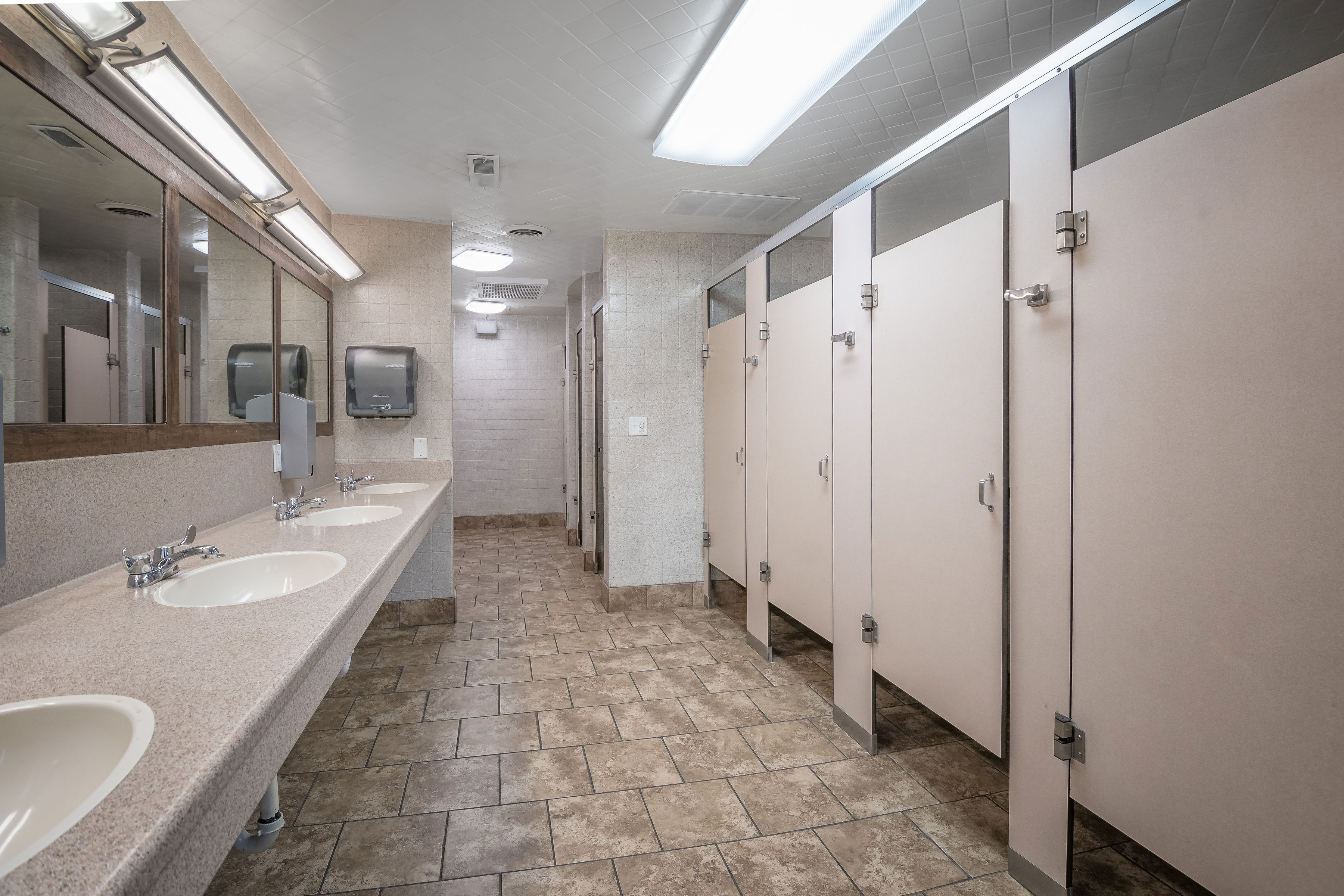 Tent Site Restroom Facilities