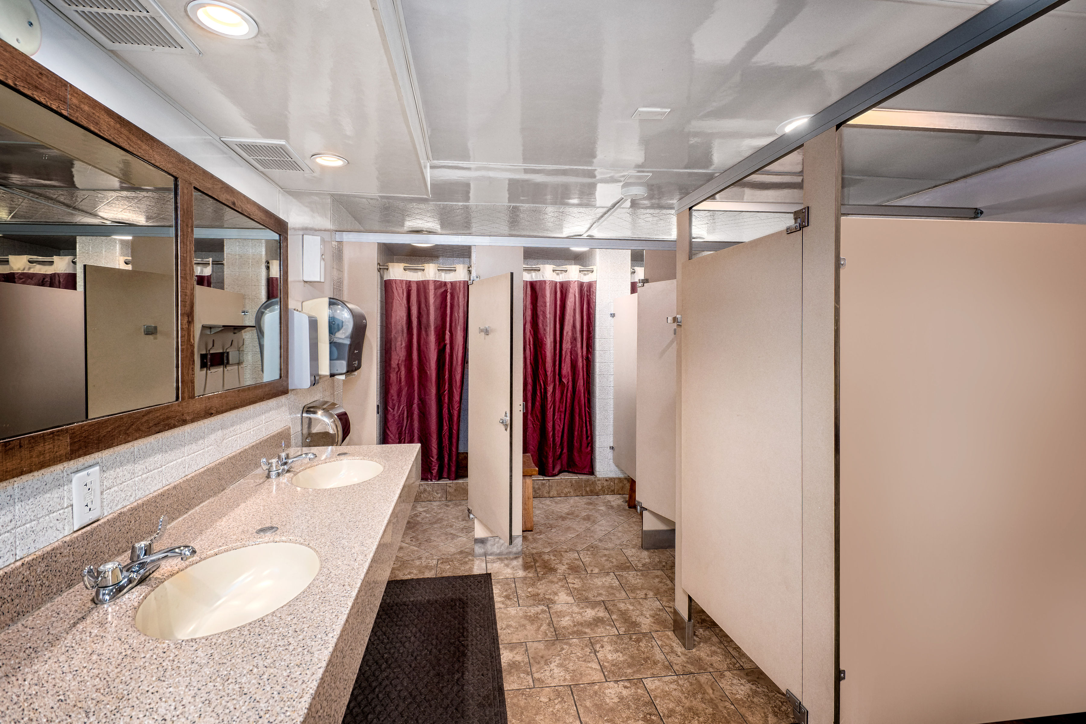 Cabin Restroom Facilities
