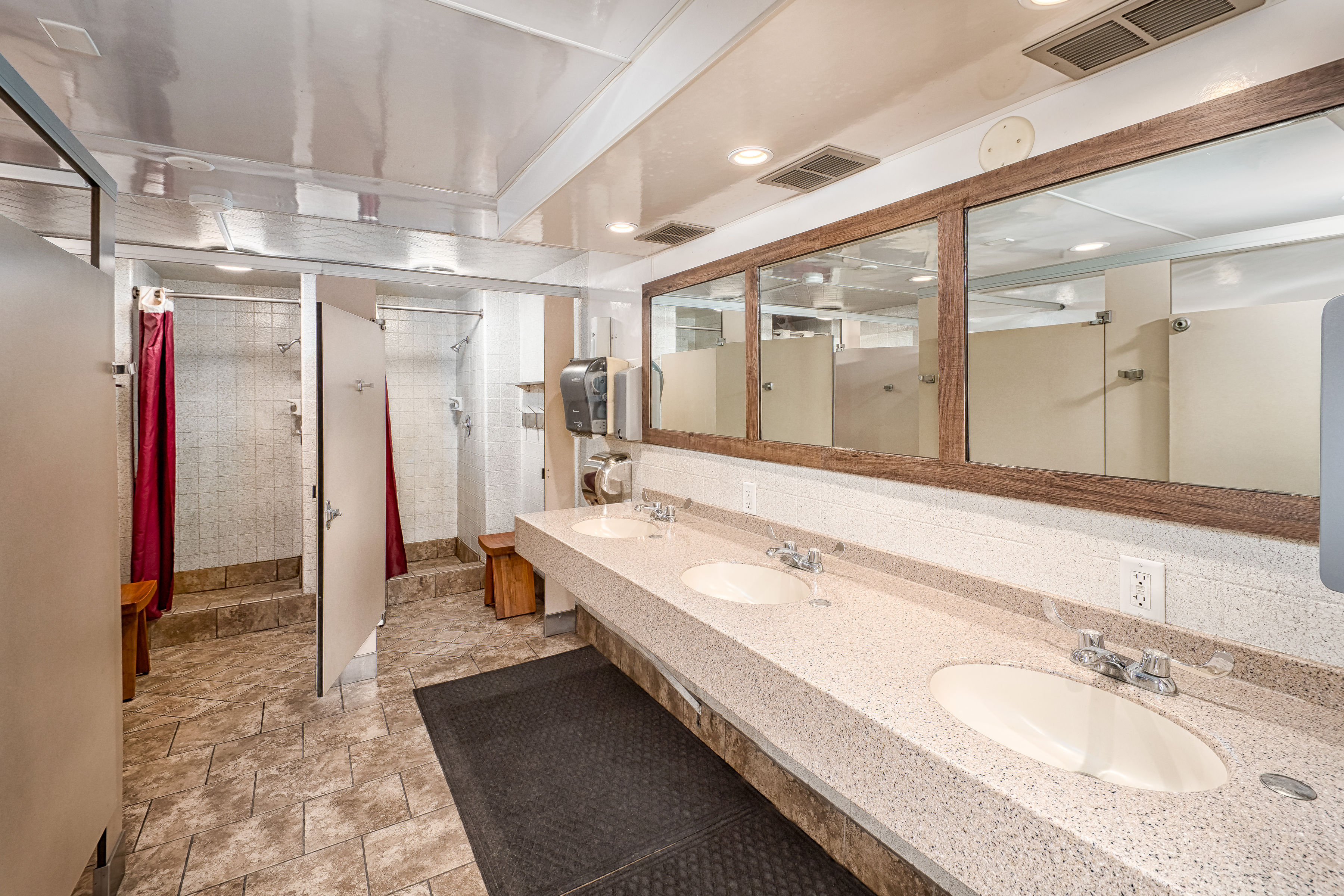 Cabin Restroom Facilities