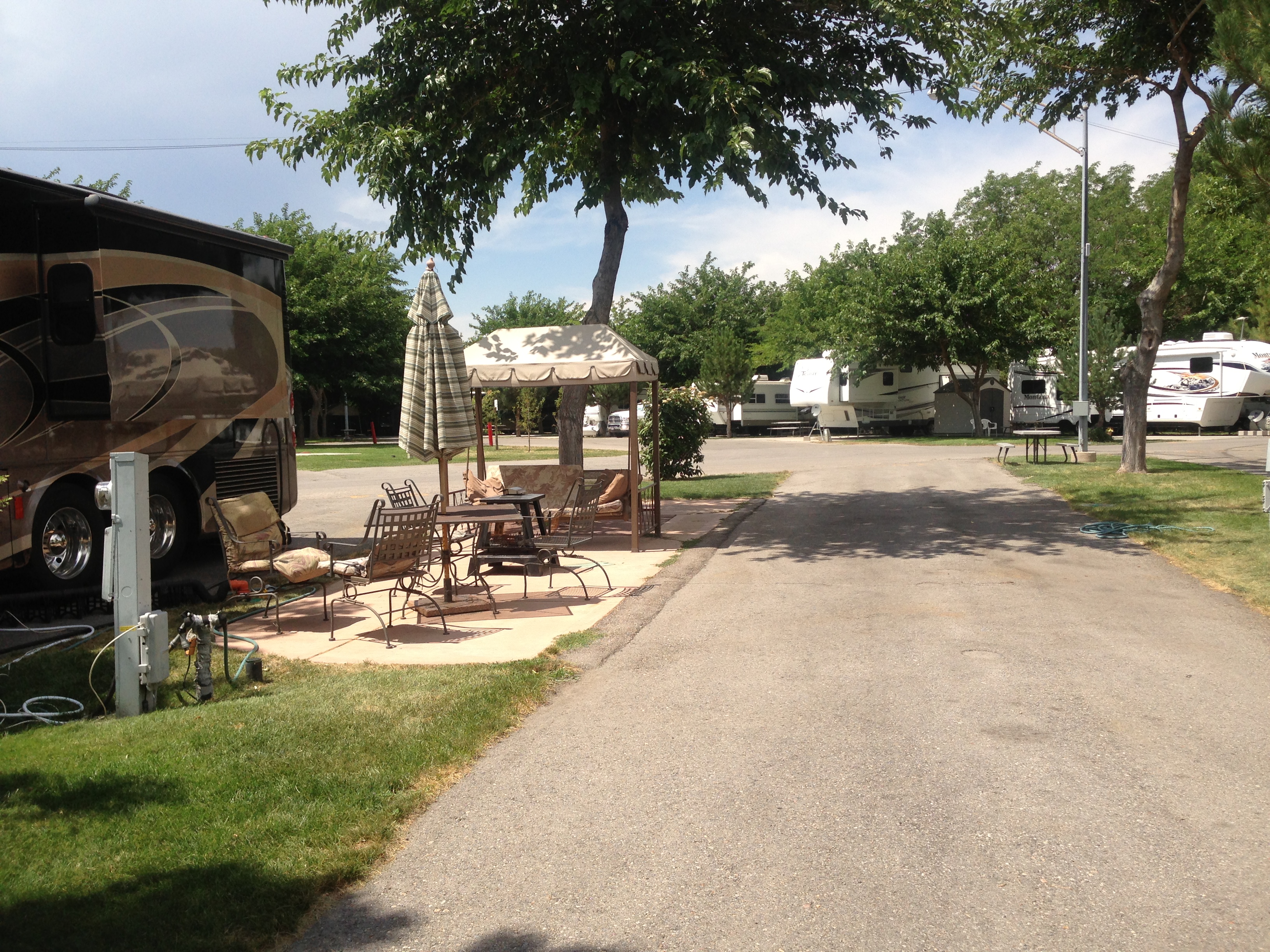 Deluxe Patio Site
