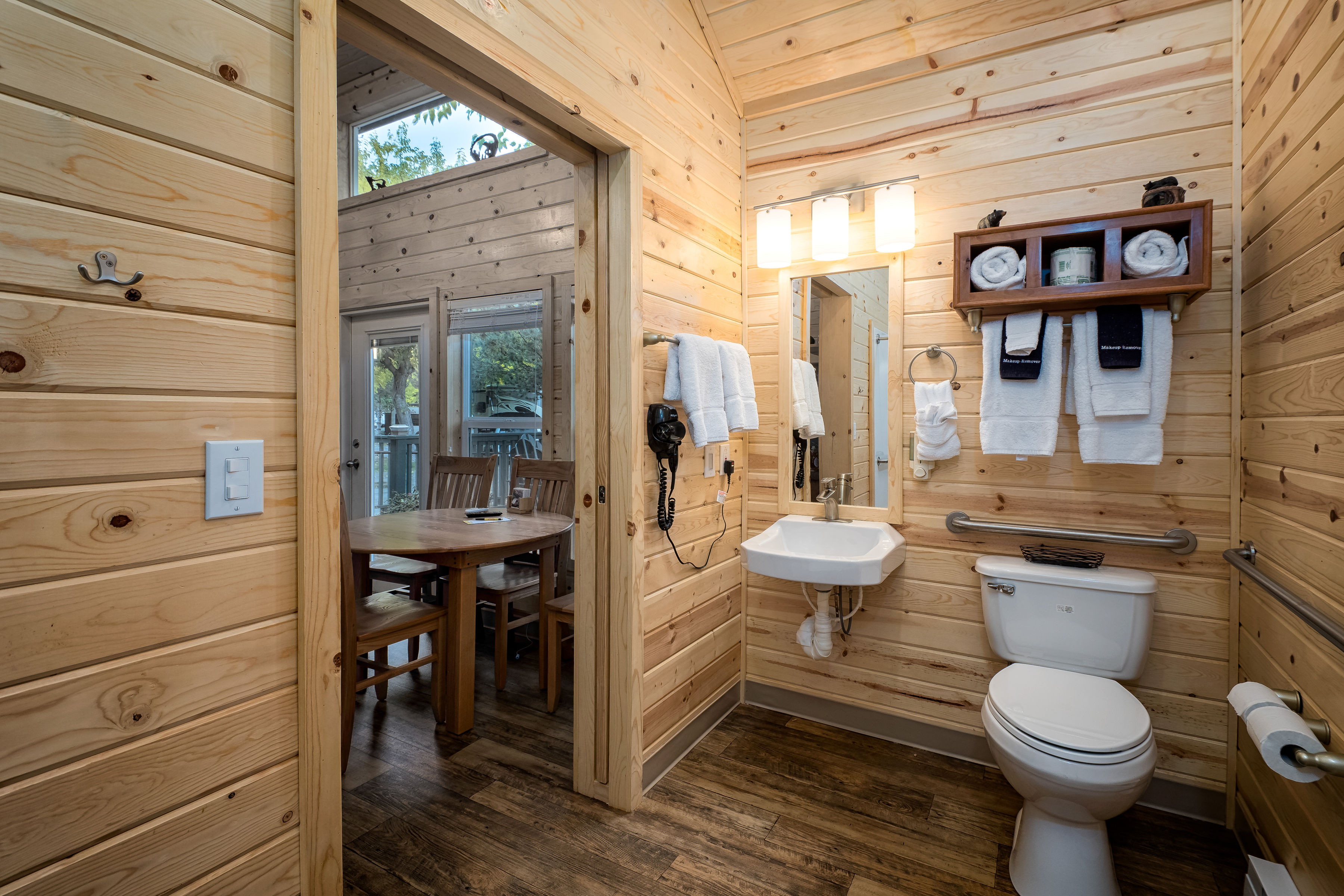 Spacious Restroom