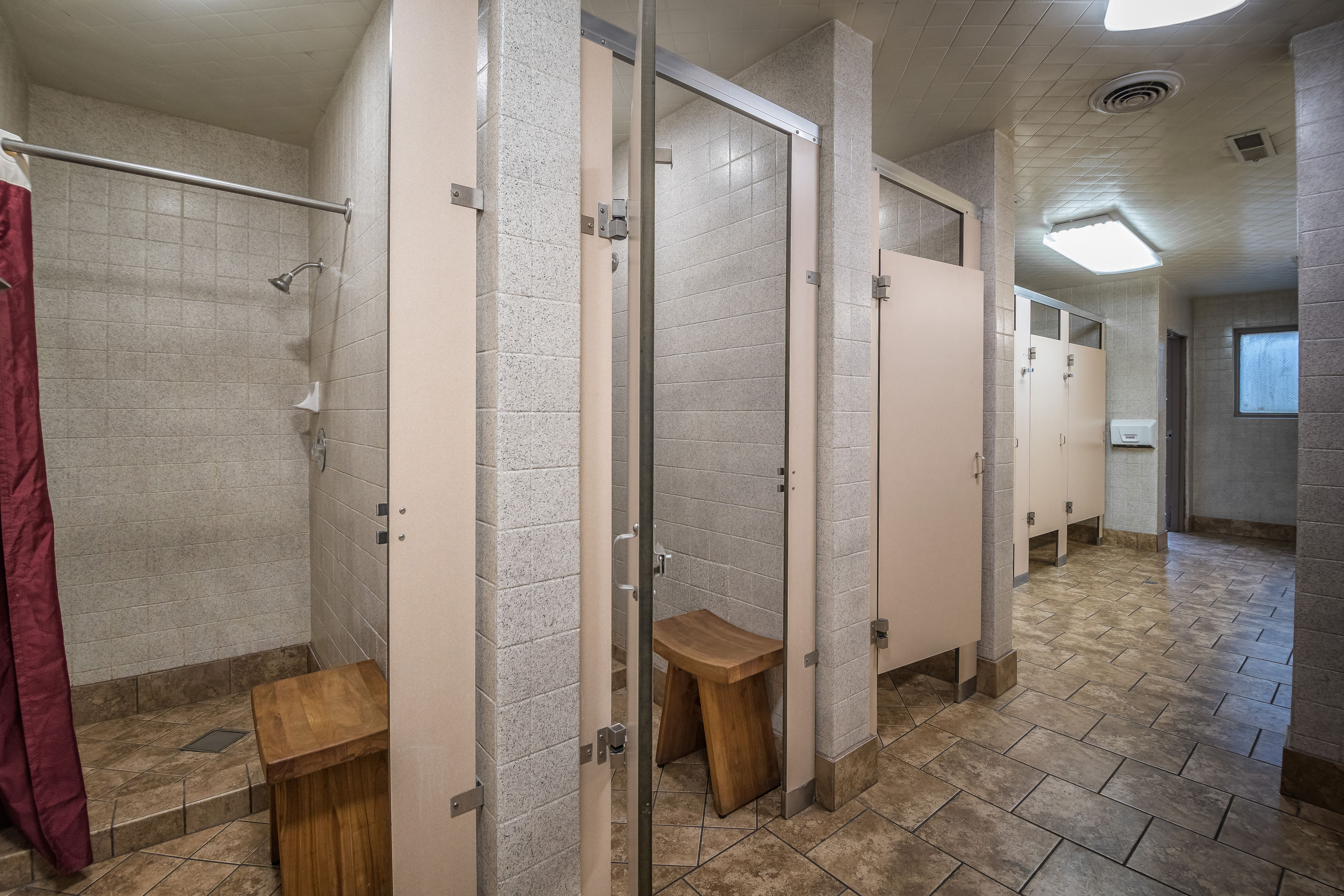 Tent Site Restroom Facilities