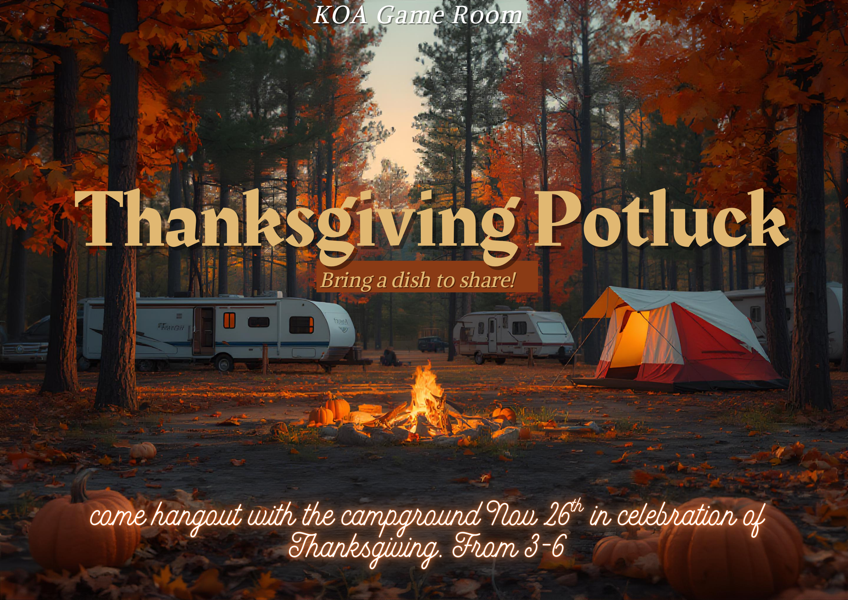 Thanksgiving Potluck Photo