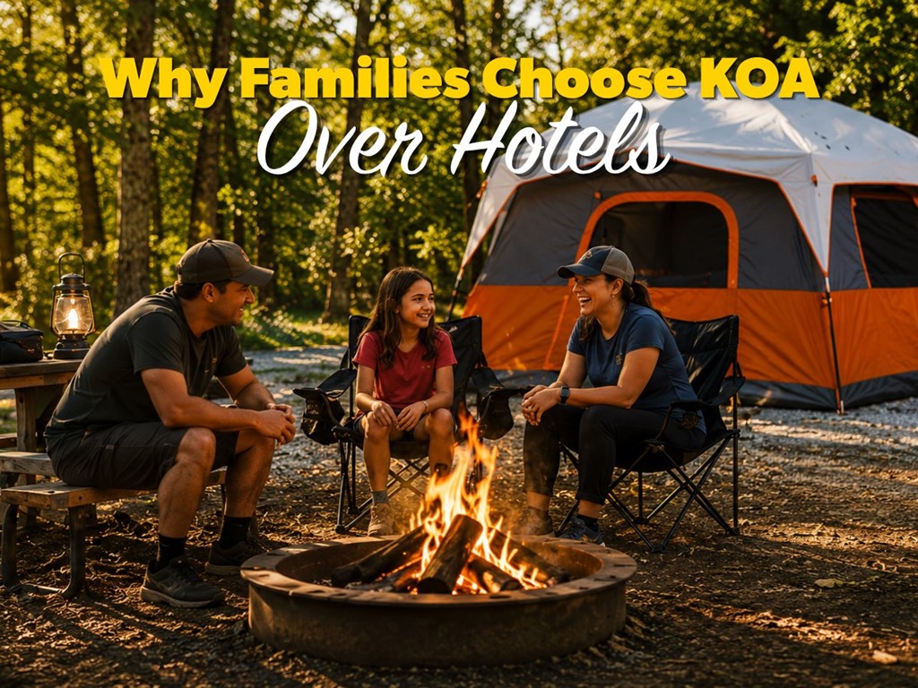 Why Families Choose KOA Over a Hotel in San Antonio