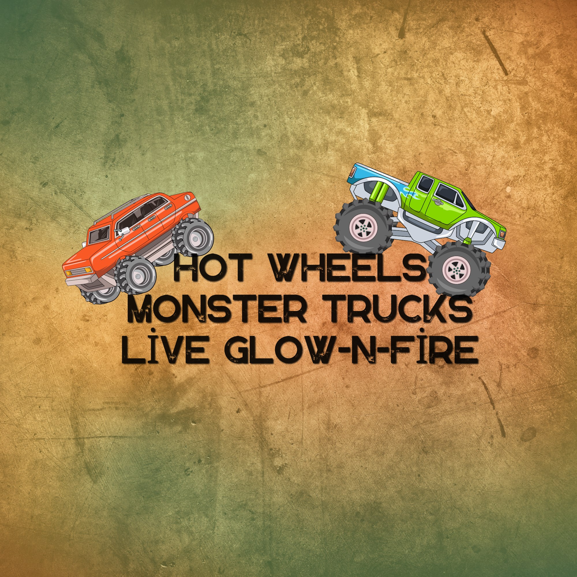 Hot Wheels Monster Trucks Live Glow Party-Frost Bank Center Photo