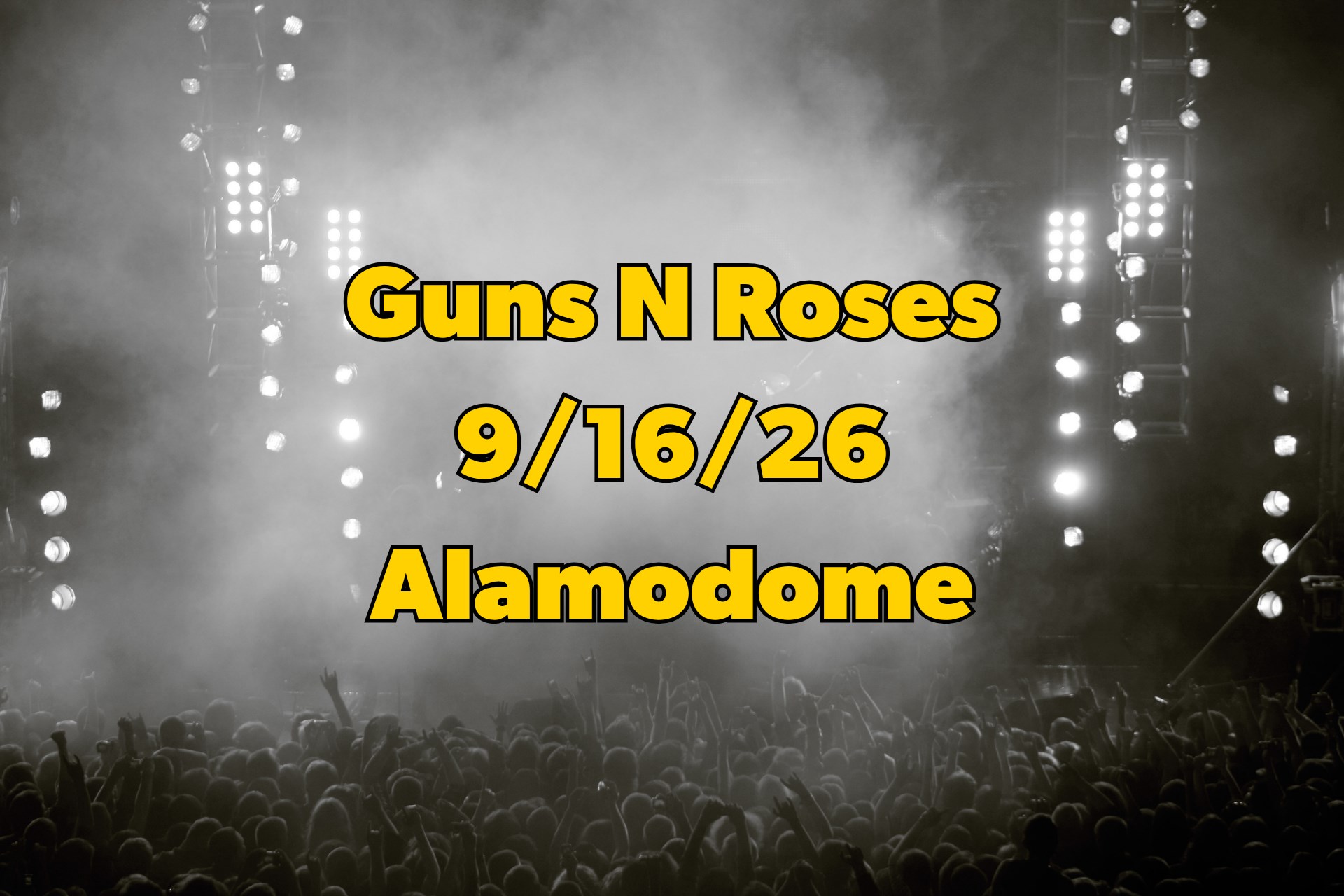 Stay Near Guns N' Roses at the Alamodome Photo