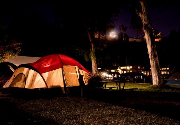 Tent at Night