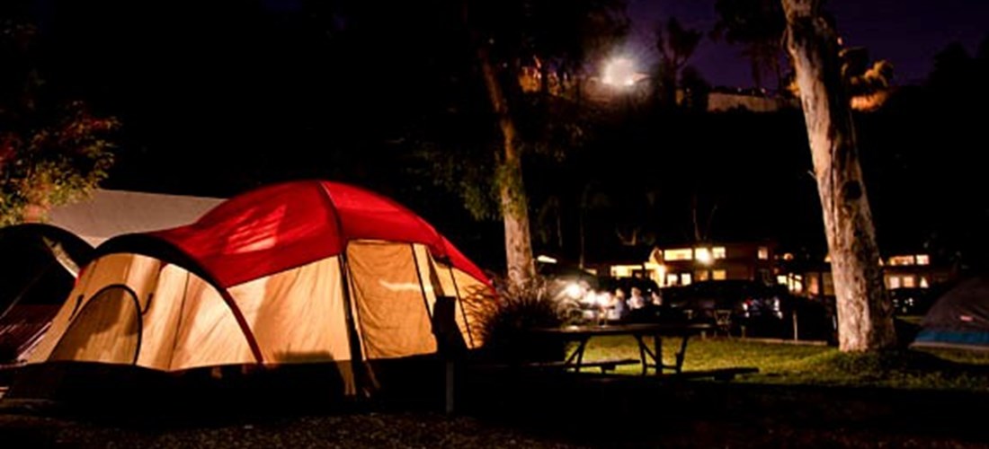 Tent at Night