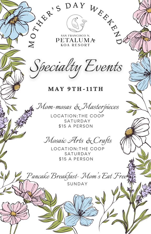 Mother's Day Specialty Events