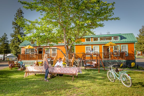 Great RV sites for your family and k9 kids,Wine Country Lodges,Family Reunion,A private bedroom for