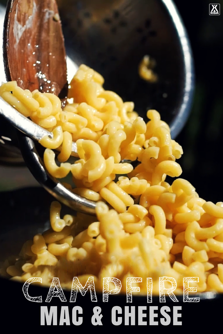 CAMPFIRE MAC AND CHEESE