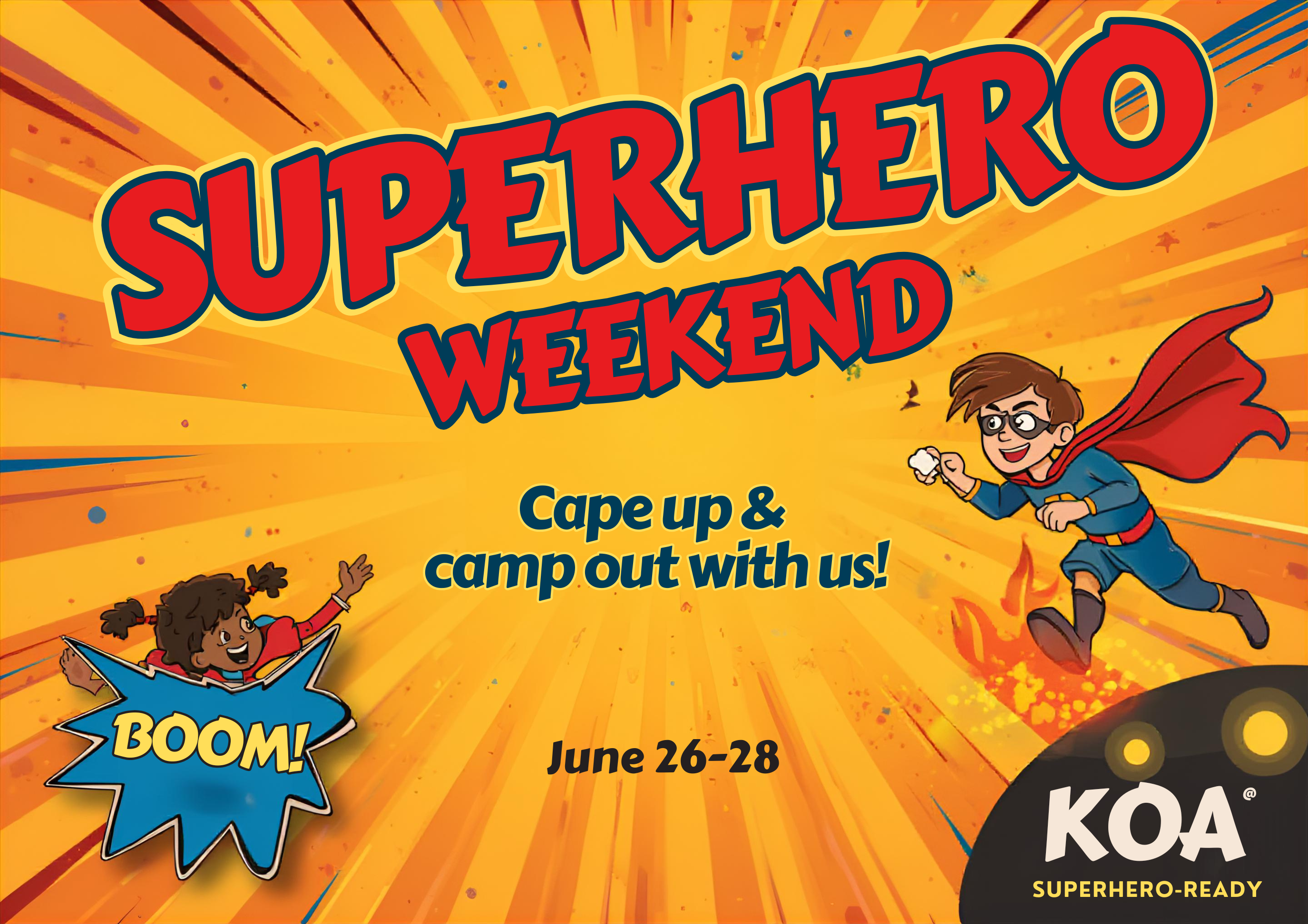 Superhero Weekend Photo