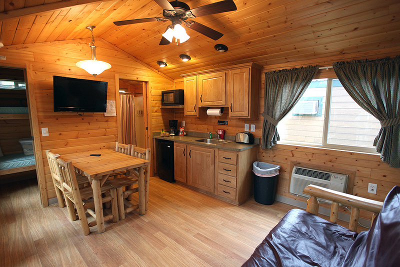 The kitchen is well appointed for your stay.