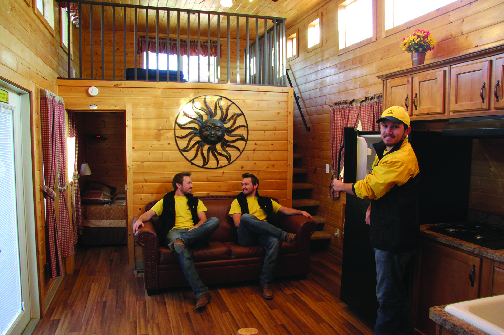 Deluxe Cabin Sunset Interior 2