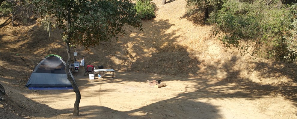 22 Water-Electric Tent Site by Bathhouse