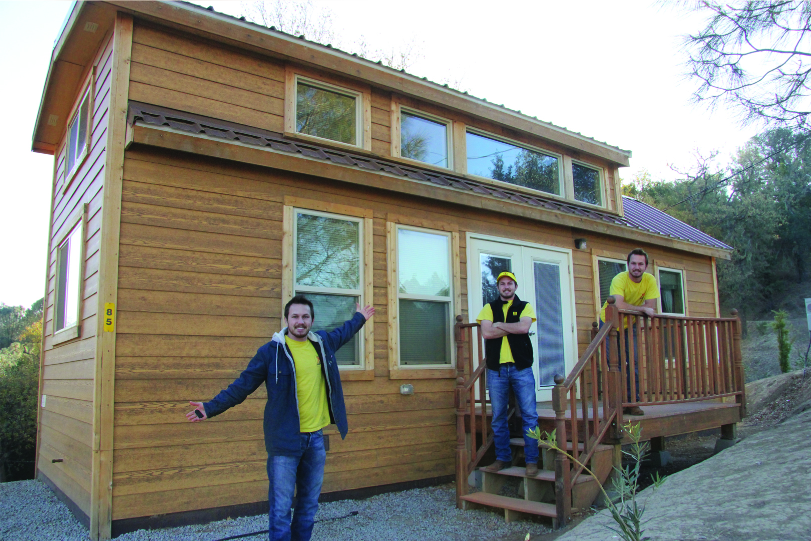 #85 Deluxe Cabin Sunset Exterior