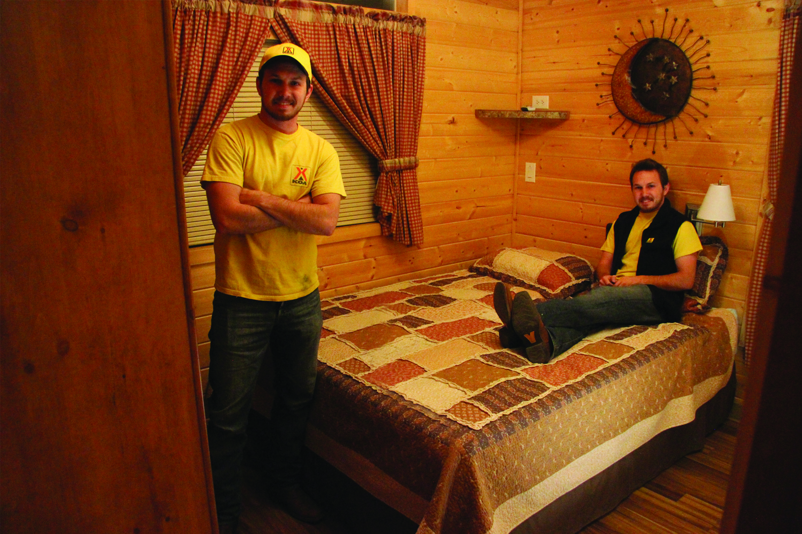 Deluxe Cabin Queen Bedroom Sample DillonX2