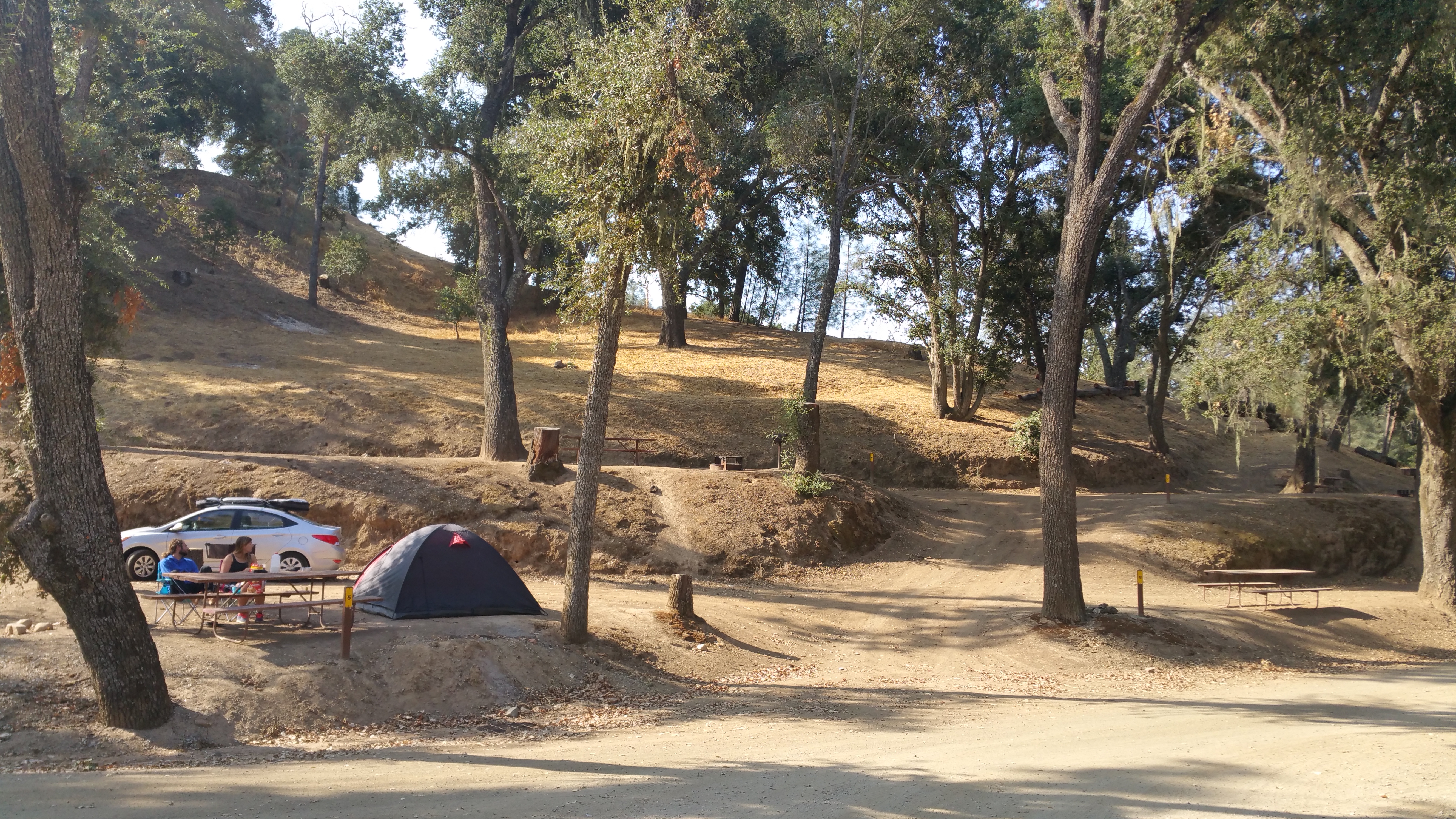 5 6 7 8 Small Terraced Tent Sites Close to Entrance